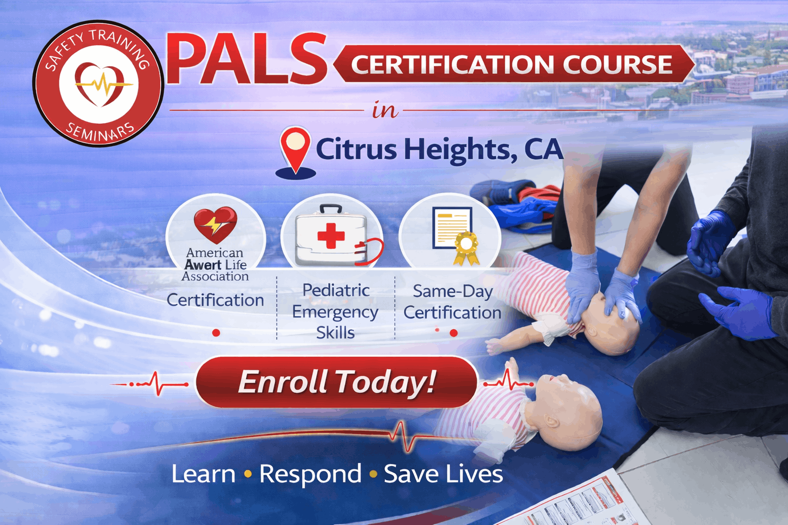 PALS certification course in Citrus Heights